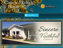 Tablet Screenshot of caseyhalwighartle.com